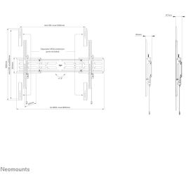Soporte TV Neomounts WL30S-950BL19 55"