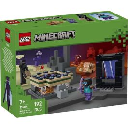 Lego Minecraft Juego de Construccion El Viaje Por El Nether y el Portal Al End Edad Minima Recomendada: 6 Años