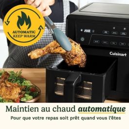 Cuisinart CUI3030050197983 Freidora de Aire Doble Tanque 10,4 L 2400 W Negra