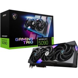 MSI GeForce RTX 5090 Gaming Trio OC 32GB GDDR7 3 Ventiladores MSI GeForce RTX 5090 Gaming Trio OC 32GB GDDR7 3 Ventiladores
