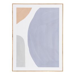 Cuadro Abstracto 2/M Madera Impreso 60 X 3 X 80 cm