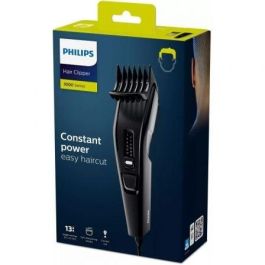 Philips HC3510-15 Cortapelos con Cable, 2 Accesorios, Mango Ergonómico, Cuchillas Acero Inoxidable Philips HC3510-15 Cortapelos con Cable, 2 Accesorios, Mango Ergonómico, Cuchillas Acero Inoxidable