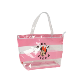 Bolso Mujer Minnie Mouse Beach Rosa Transparente Precio: 10.58999986. SKU: B1CT6F8WW7