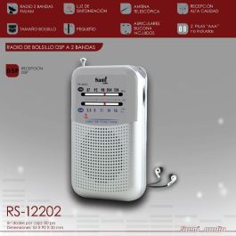 SAMI Radio Mini 2 Bandas Recepción HQ con Auricular
