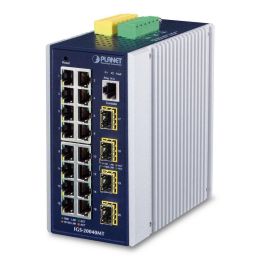 Planet Switch industrial 16 puertos Gigabit 10/100/1000T + 4 SFP 100/1000X gestionable L2+ Precio: 618.50000025. SKU: B1445HLJPZ