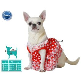 Disfraz Mascota Flamenca Rojo Talla S
