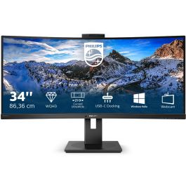 Philips 346P1CRH Monitor Curvo de 34" UltraWide QHD (3440x1440) VA, 100Hz, USB-C, HDMI, DisplayPort