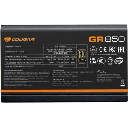 Cougar Fuente de Alimentación GR 850W ATX3.1/PCIE 5.1 80 Plus Gold para PC
