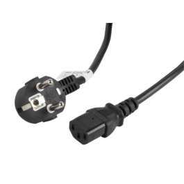 Lanberg Cable de Alimentación Schuko Cee 7 a IEC320 C13, 3m, para PC y Portátiles Precio: 8.49999953. SKU: B1AK7LYSZP