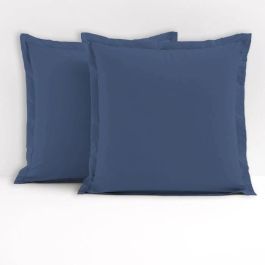 LOVELY HOME Juego de 2 fundas de almohada cuadradas - 63 x 63 cm - 100% algodón - Azul Precio: 19.49999942. SKU: B196K7MCNJ
