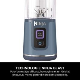Batidora de vaso portátil Ninja AZUL, 530 ml, USB-C, apta para smoothies y bebidas frías, incluye vaso y tapa de viaje Batidora de vaso portátil Ninja AZUL, 530 ml, USB-C, apta para smoothies y bebidas frías, incluye vaso y tapa de viaje