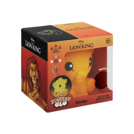 Disney Lámpara Squishy Glo Silicona Recargable Simba 15 cm Paladone