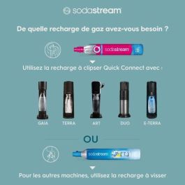 Máquina de Soda sodastream DUO STARTER KIT