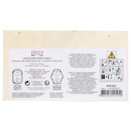 Home Deco Factory Juego de 2 Velas diámetro 5,5 cm altura 6,5 cm