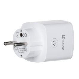 Ezviz Enchufe Inteligente T30 Compatible con Google Home y Alexa Control por Voz y App Wi-Fi 2.4GHz Ahorro Energía