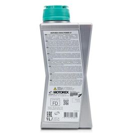 Motorex MTX308092 Aceite Cross Power Sin 2T 1L Totalmente Sintetico Jaso FD API TC ISO L-EGD Off-Road