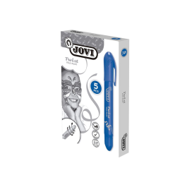 Jovi Maquillaje en Barra Twist Make-up Azul Caja de 5 Unidades