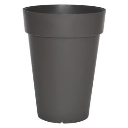 Maceta RIVIERA Soleilla - Redonda - Ø 50 x 66 cm - Gris brillo Maceta RIVIERA Soleilla - Redonda - Ø 50 x 66 cm - Gris brillo