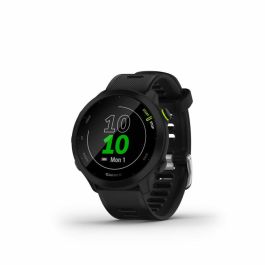 Garmin Forerunner 55 Reloj GPS, Pantalla Digital 1.04" 208 x 208 Pixeles, 42 mm, Silicona Negra Precio: 215.59000034. SKU: S7606440