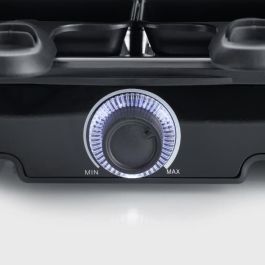 Severin RG9670 Raclette Eléctrica para 8 personas con placa antiadherente grande 41,7x26,3 cm y 1400 W Negra Severin RG9670 Raclette Eléctrica para 8 personas con placa antiadherente grande 41,7x26,3 cm y 1400 W Negra