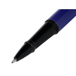 Belius Roller Turbo Aluminio Azul/Negro, Tinta Negra 0.7mm, Diseño Inspirado en Carreras con Caja Magnética