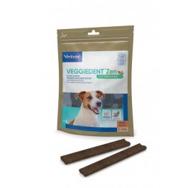 Virbac VeggieDent Zen Láminas Masticables para Perros, Bienestar y Antiplaca, Talla S (5-10 kg), 15 Unidades Precio: 10.5000005. SKU: B1ARZADAY4