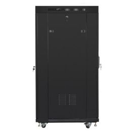Lanberg FF01-6827-23BL Armario Rack 27U para Servidores y Redes - Bastidor Independiente con 1200 kg de Carga Máx. - Negro Lanberg FF01-6827-23BL Armario Rack 27U para Servidores y Redes - Bastidor Independiente con 1200 kg de Carga Máx. - Negro
