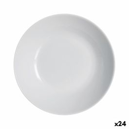 Plato Hondo Luminarc Diwali Granit Gris Vidrio templado (20 cm) (24 Unidades) Precio: 73.59000022. SKU: S2709376