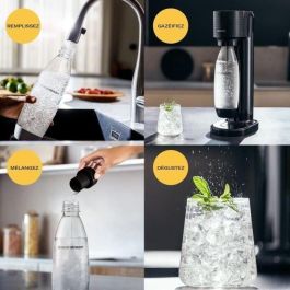 Sodastream Máquina de Soda Gaia Negro SOD7290116742366