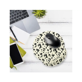 Wondee Alfombrilla Ratón Ergonómica Gel Reposamuñecas Antideslizante 250x230 mm