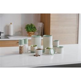 Berghoff 3950403 Molinillos de Sal y Pimienta Balance, Mecanismo de Cerámica Ajustable, Hechos de Plásticos Reciclados, Juego Imprescindible para Cocina