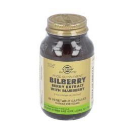 SOLGAR Mirtilo-Baya (Bilberry) Extracto Estandarizado 60 Vegicaps con Arándano Azul Precio: 38.5. SKU: B1H6XD34FD