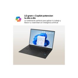 LG LG Gram 14Z90RU-G.AA55B Portátil Intel Core i5-1334U, 16 GB LPDDR5, 512 GB SSD, 14" WUXGA, Windows 11 Home, Negro