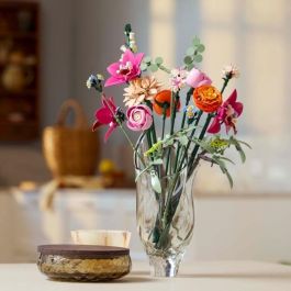 LEGO Juego de Construcción Ramo de Flores Fantasía en Rosa Botanicals +18 años