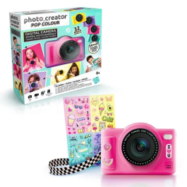 Canal Toys CTCLK042 Cámara Digital Pop Color Rosa Creador de Fotos con Tarjeta SD de 32GB Incluida Precio: 43.68999998. SKU: B1DT8KEB3S
