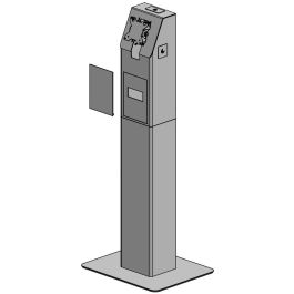 Ergonomic Solutions Floor standing self service kiosk -BLACK- Ergonomic Solutions Floor standing self service kiosk -BLACK- Precio: 924.50000027. SKU: B1EG8EAYR6