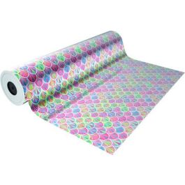 Papel De Regalo Pp Bobina Basika 70 Cm X 50 M (1,10 Kg Aprox.) Metalizado Decorado (Ta1607-D 70 Cm) Precio: 12.319373. SKU: B19PDKPNGP