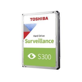Toshiba S300 Disco Duro Vigilancia 6 TB, 3.5" SATA, 256 MB, para DVR/NVR y 64 Cámaras, Fiabilidad 24/7