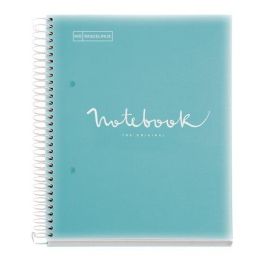 Bloc Miquelrius Emotions Notebook 8 Micro.Tapa Pp A5 160H 90G Cuadric.5X5 Azul Cielo (Set de 5) Precio: 33.4999995. SKU: B1J7X6MZZM