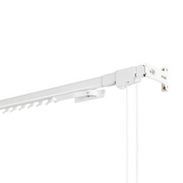 Cintacor Riel Extensible Reforzado 160-300cm Blanco para Cortinas Storplanet