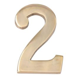 Edm Número 2 Latón Pulido 10cm Fijación Invisible Color Oro Viejo Precio: 7.49999987. SKU: S7900688