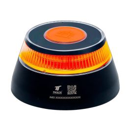 Thulos TH-V16 Baliza Luz de Emergencia Homologada DGT Geolocalizada IoT IP54 Base Magnética 360º Visibilidad 1km