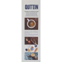 Soporte rotatorio para 40 cápsulas de café Quttin (6 Unidades) Soporte rotatorio para 40 cápsulas de café Quttin (6 Unidades)