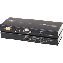 ATEN CE750A Extensor KVM USB VGA con Audio y RS-232, Transmisor y Receptor Alámbrico hasta 200m, Resolución 1920x1200