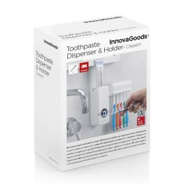 Dispensador de Pasta Dental con Soporte para Cepillos Diseeth InnovaGoods Dispensador de Pasta Dental con Soporte para Cepillos Diseeth InnovaGoods