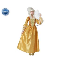 Disfraz Cortesana Barroco Dorado Mujer Adulto M-L Disfraz Cortesana Barroco Dorado Mujer Adulto M-L