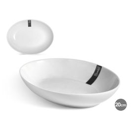 Bandeja Porcelana Ovalada 20 Cm Vessia (36 Unidades) Bandeja Porcelana Ovalada 20 Cm Vessia (36 Unidades)