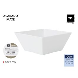 Bol de melamina mate blanco 18x8 cm - La Mediterranea (24 Unidades) Precio: 68.7900004. SKU: B1CMSP9YHJ