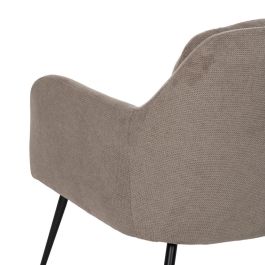 Sillón Taupe Tejido-Metal 69 X 72 X 79 cm