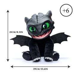 Famosa Re000000 Peluche Real Fx Desdentado Marioneta Interactiva Dragón 75 Sonidos Humo Vapor Aliento Fuego Cómo Entrenar a tu Dragón